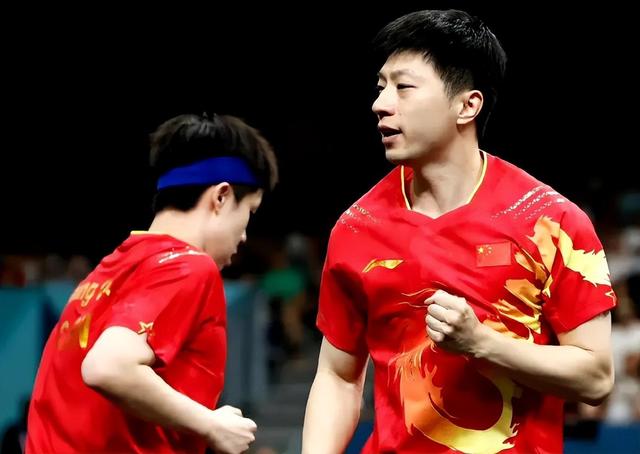 中国队横扫韩国队，马龙刷新纪录